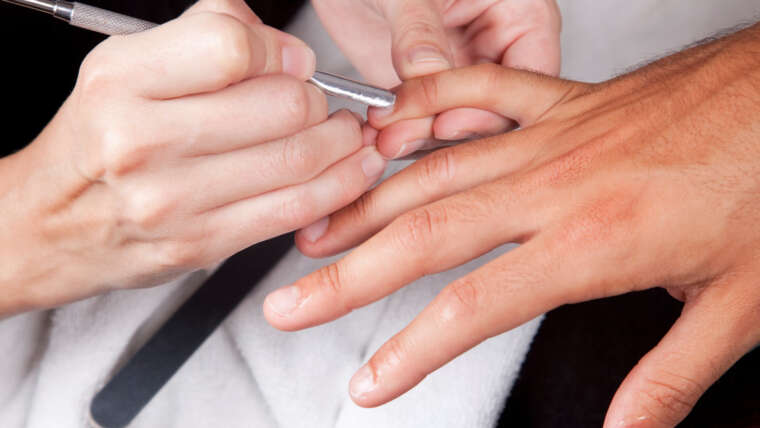 Manicure & Hand Care for Men in Milos